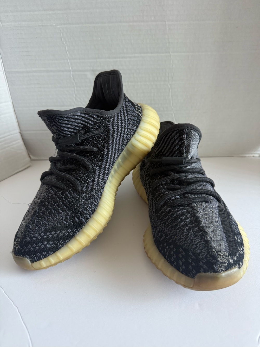 adidas Yeezy Boost 350 V2 Carbon Asriel Black Size 6.5 FZ5000